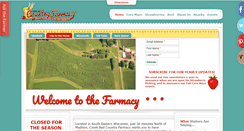 Desktop Screenshot of creekbedcountryfarmacy.com